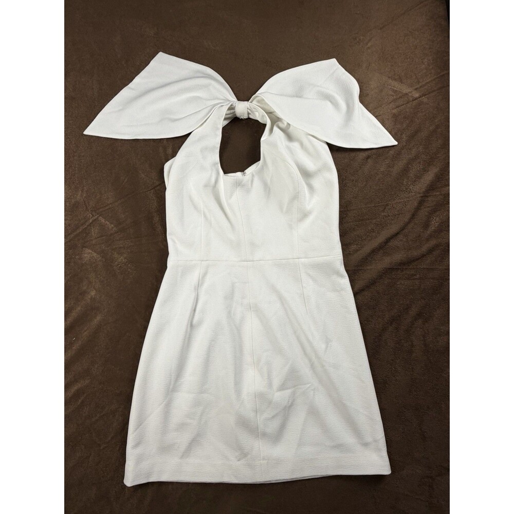 Dress the Population Women's Sleeveless Maxi Dress Tie Knot L